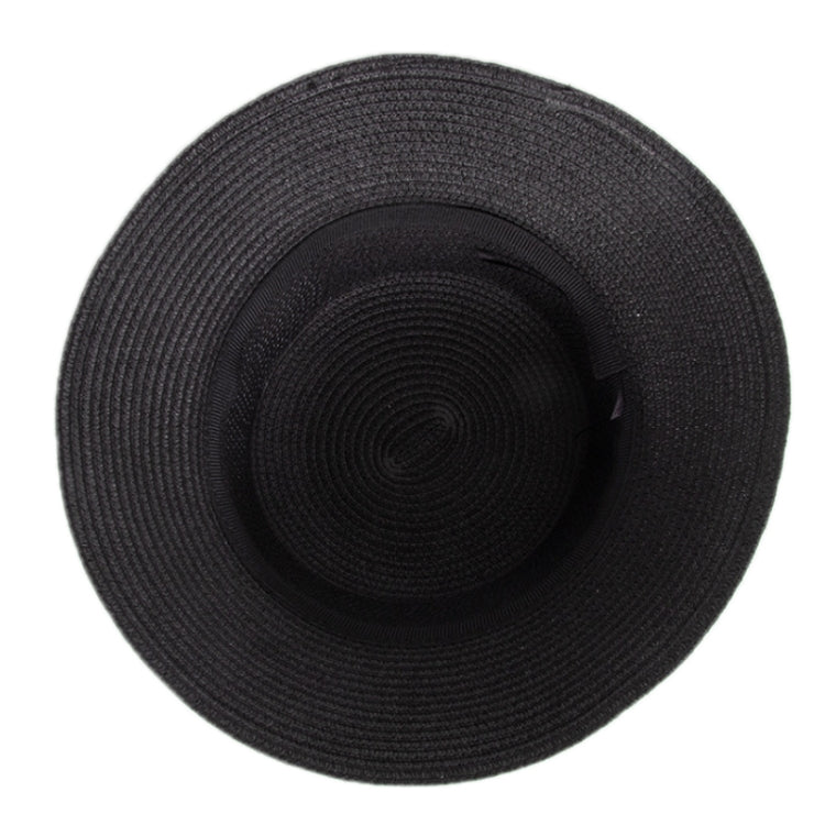 Summer Shade All-match Alphabet Straw Bucket Hat