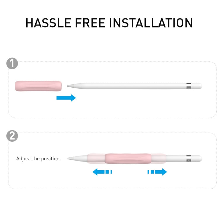 CY113 Stylus Silicone Cover Grip Set For Apple Pencil 1/2