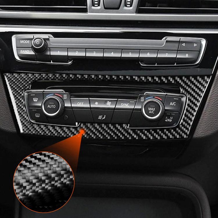 For BMW X1 F48/X2 F39 Air Conditioning Panel Sticker - Black
