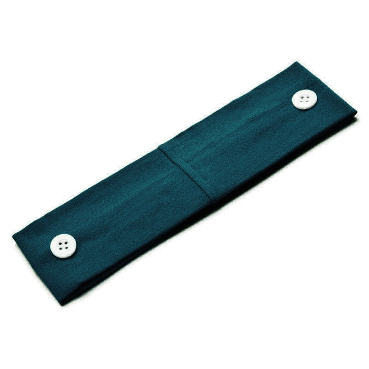 3 PCS Stretch Button Yoga Headband Can Hang Mask