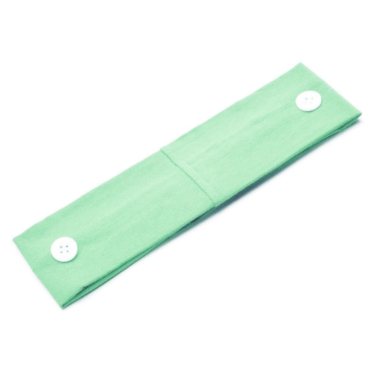 3 PCS Stretch Button Yoga Headband Can Hang Mask