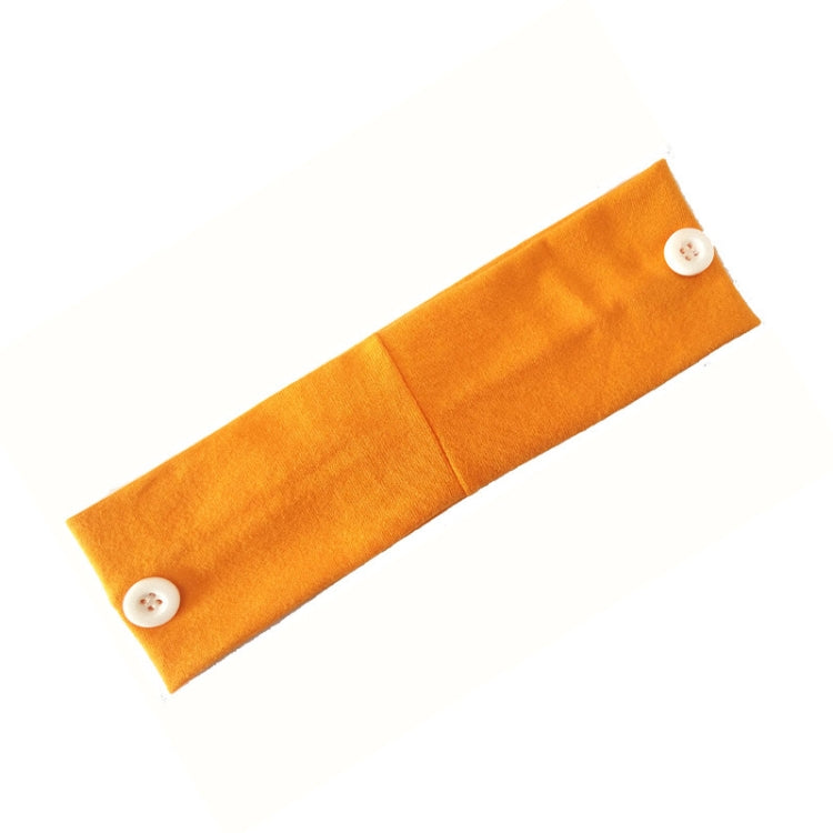 3 PCS Stretch Button Yoga Headband Can Hang Mask