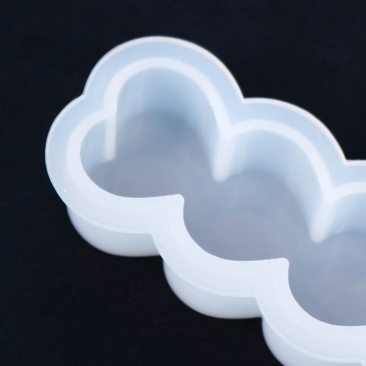 2 PCS D2111-1 DIY Drop Mold Heart Candle Silicone Mold
