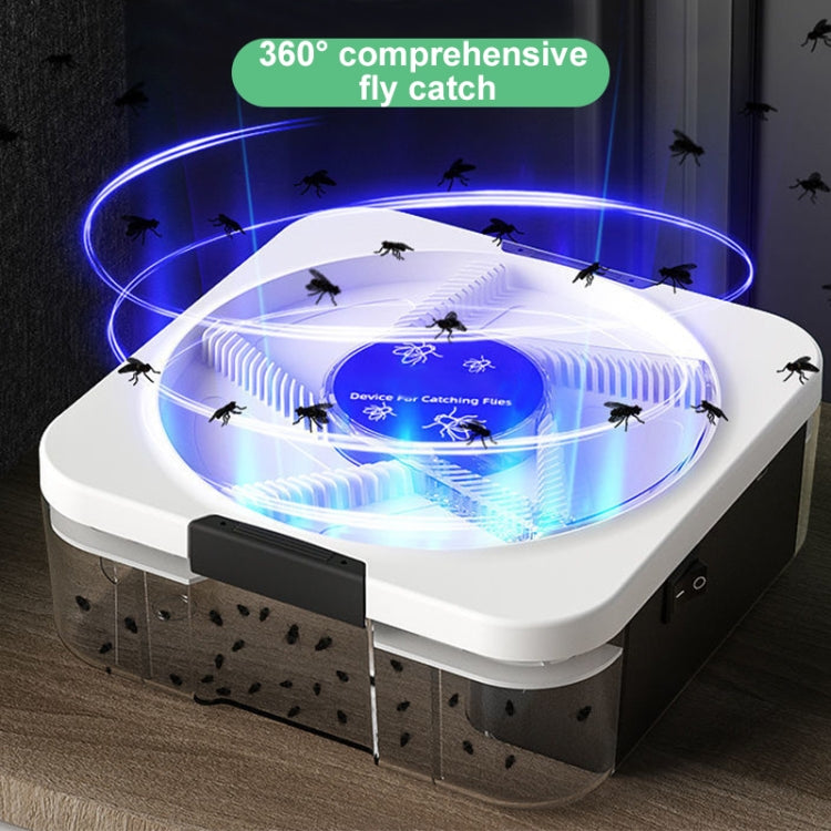 BYQ-001 Household Automatic Rotary Fly Trap Silent Fly Cage(USB Direct Plug)