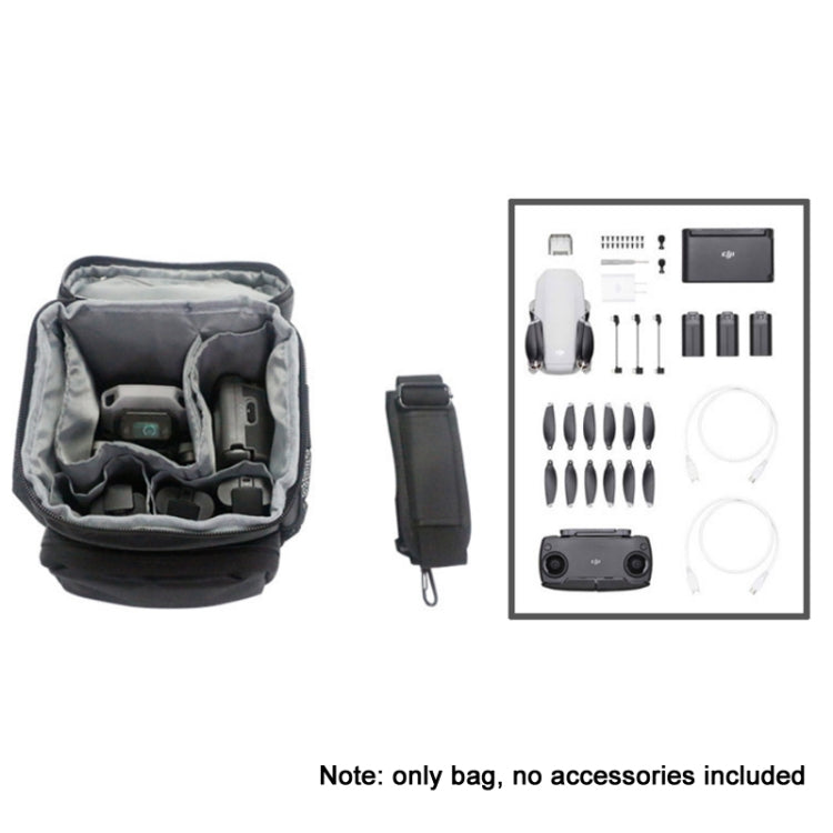 Drone Portable Storage Shoulder Bag For DJI Mavic Mini 3 PRO/Air2s(Black)