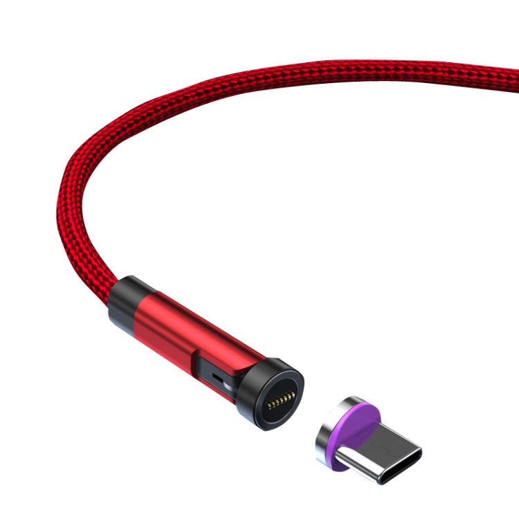 CC57 Type-C / USB-C Magnetic Interface Rotating Fast Charging Data Cable, Cable Length: