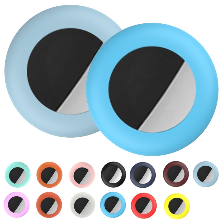 Pet Locator Tracker Silicone Cover For AirTag, Size: L (Yellow)