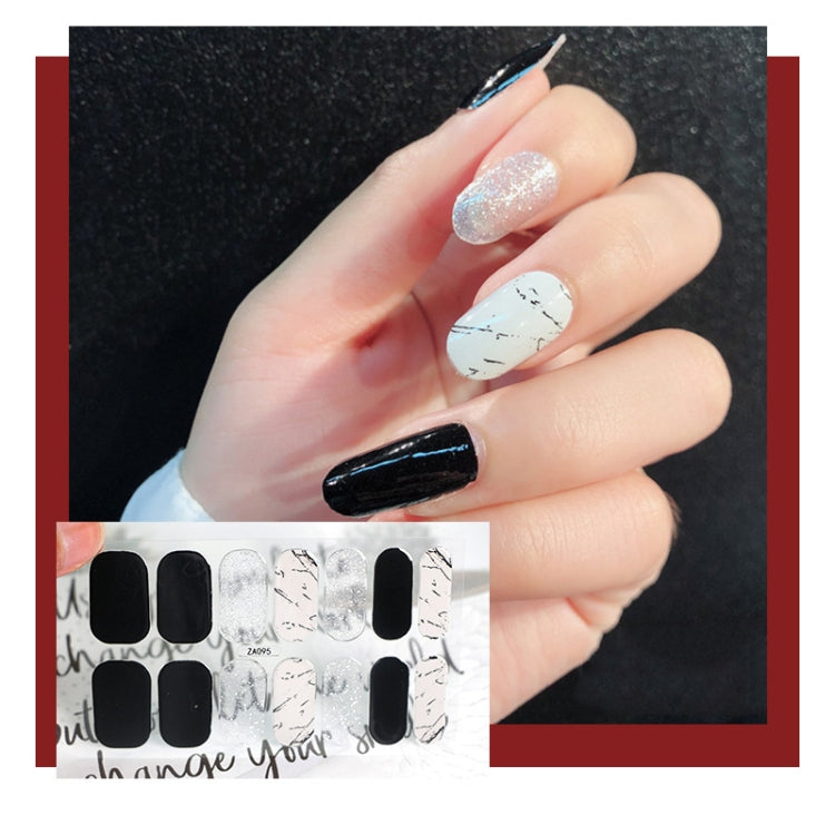 10 PCS 3D Hot Stamping Waterproof Nail Art Sticker