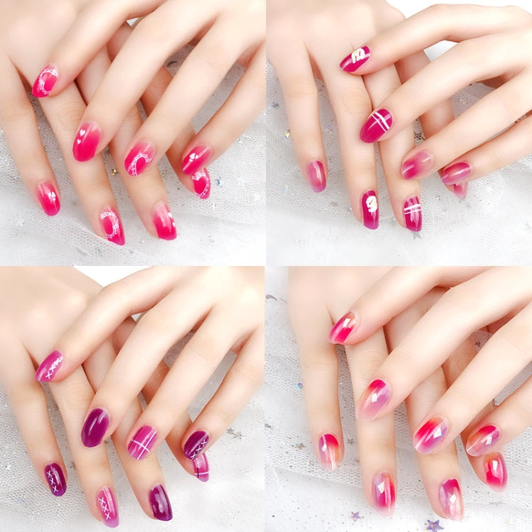 10 PCS 3D Hot Stamping Waterproof Nail Art Sticker