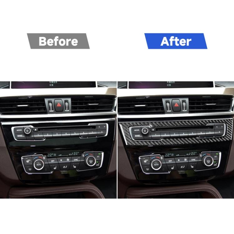 For BMW X1 F48/X2 F39 Radio Panel Sticker - Black