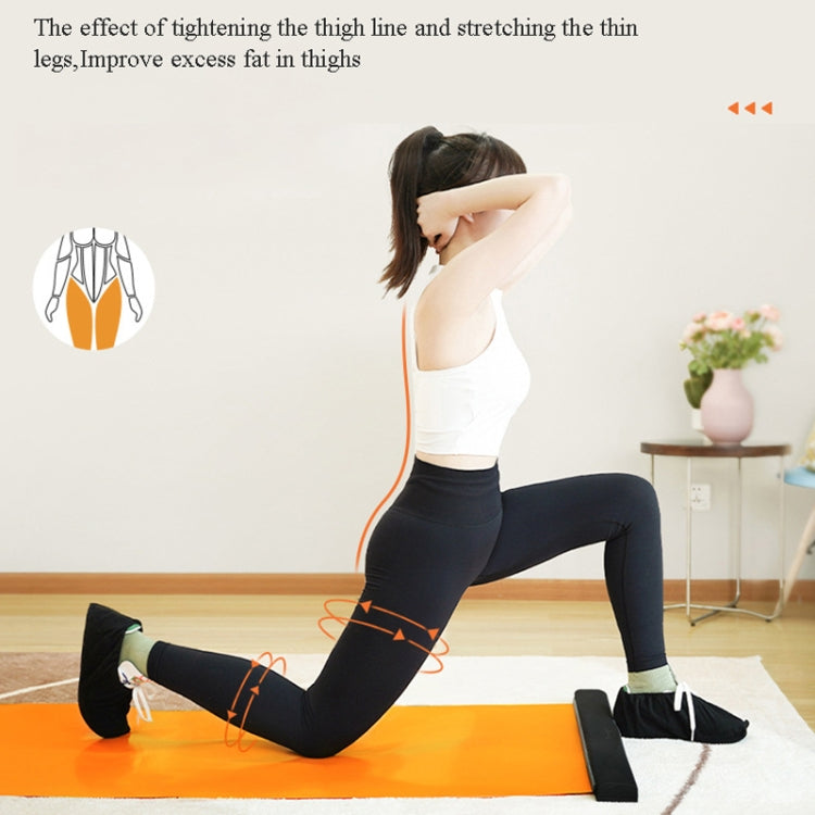 Fitness Skateboard Speed Skating Training Board Charm Skateboard Mat 180 x 50cm Orange