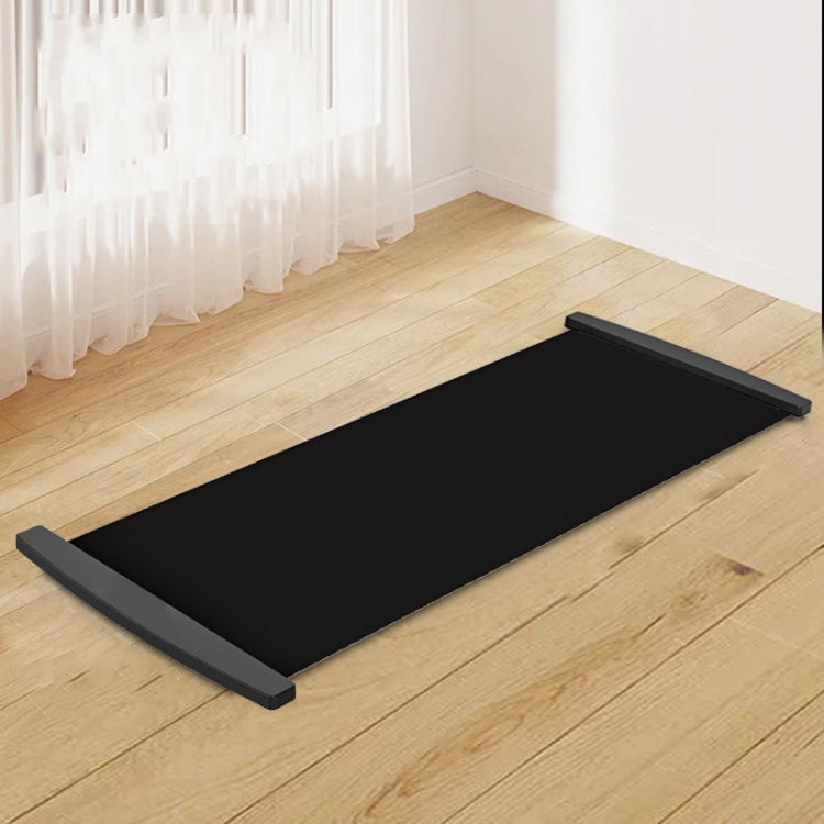 Fitness Skateboard Speed Skating Training Board Charm Skateboard Mat 140 x 50cm  Black