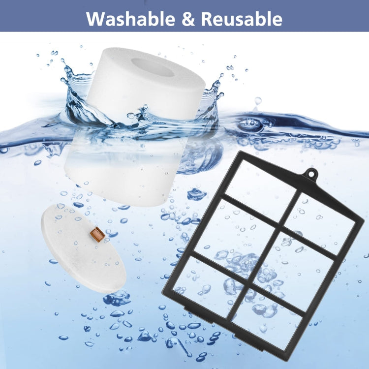 For Shark AI AV2501AE / AV2502AE Robot Vacuum Accessories Black Filter