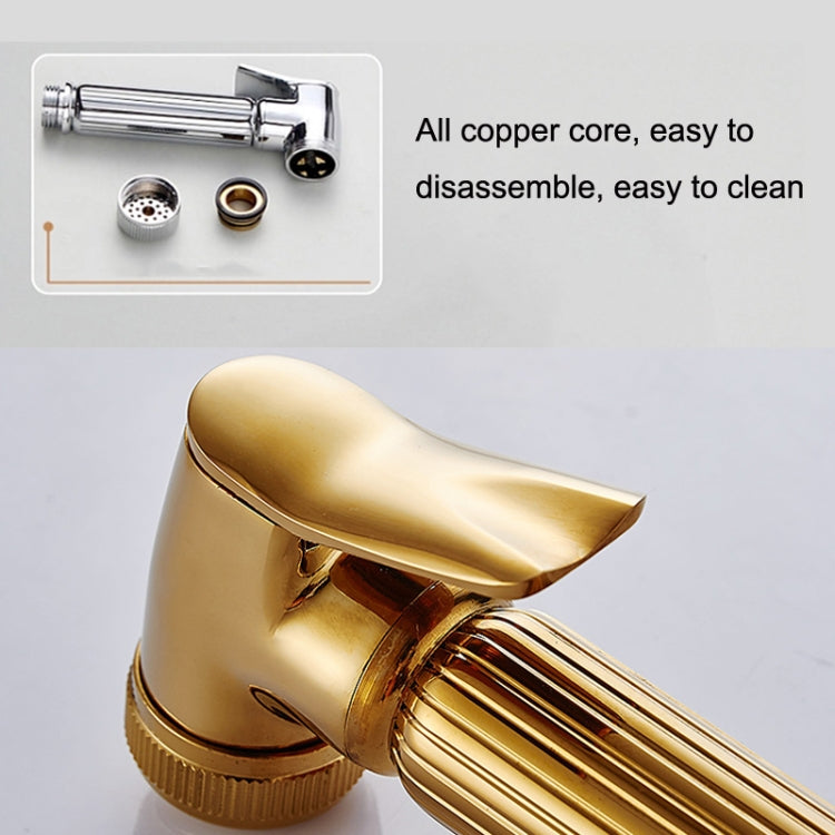 Multifunctional Wome Washers Pressure With Water Stop Woman Wash Nozzle, Style: Gold