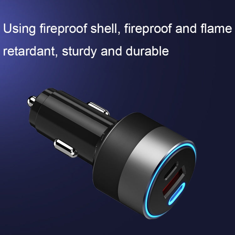 IBD353 Multifunctional Flame Retardant Car Phone Charger, Model: 54W