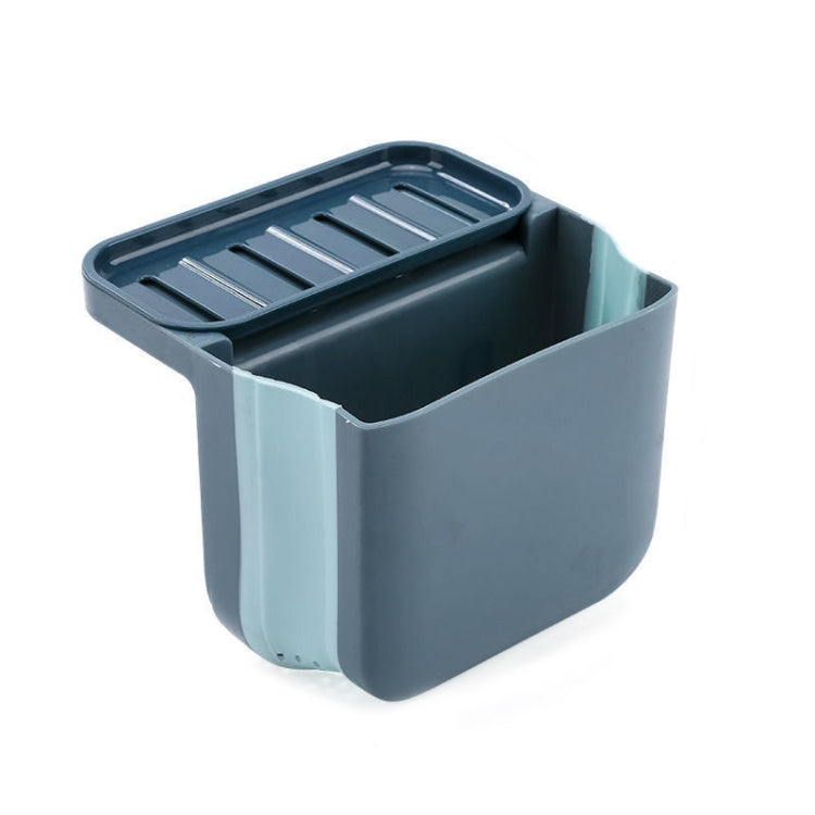 2 PCS Kitchen Sink Telescopic Drain Basket Sucker Hanging Trash Can