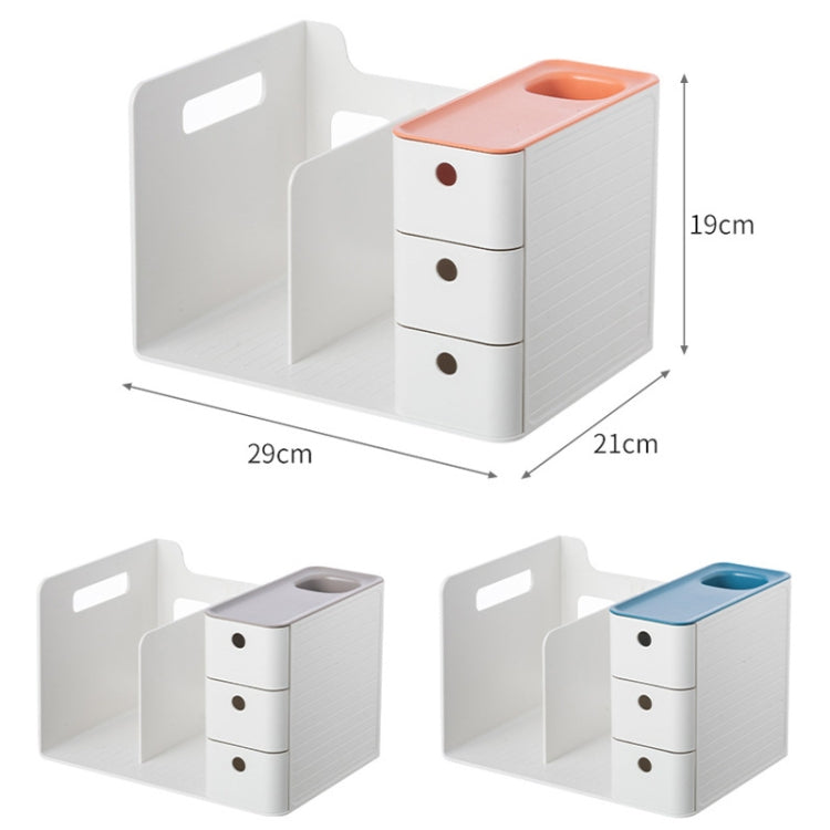 Desktop Storage Box Drawer Stationery File Storage Shelf