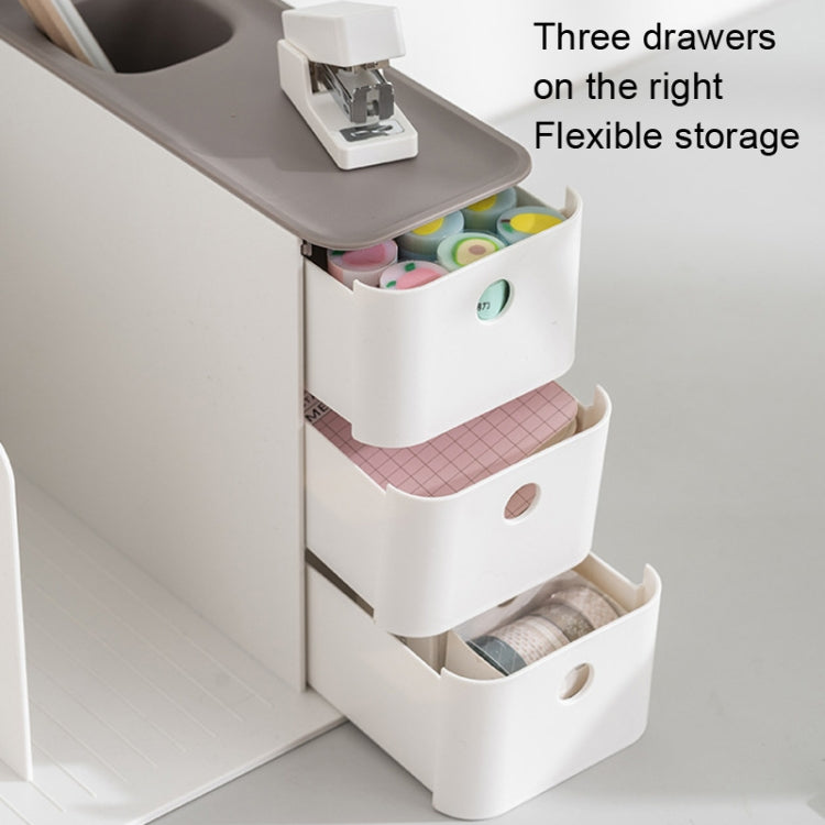 Desktop Storage Box Drawer Stationery File Storage Shelf