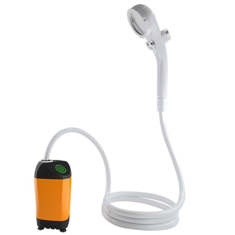 Outdoor Bath Artifact Field Dormitory Simple Electric Shower, Specification: Digital Display 7800mAh