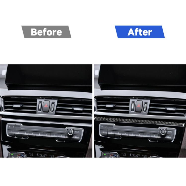 For BMW X1 F48/X2 F39 Right-Hand Drive Radio Panel Upper Sticker - Color