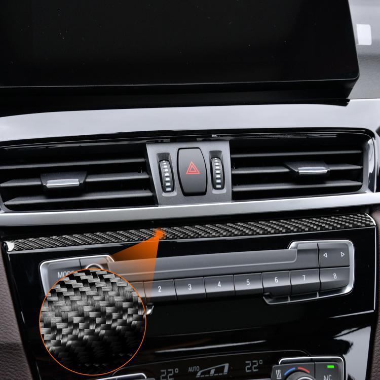 For BMW X1 F48/X2 F39 Left-Hand Drive Radio Panel Upper Sticker - Black