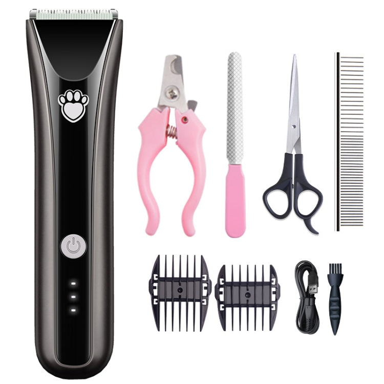 Waterproof Pet Shaver Dog Electric Hair Clipper, Specification: Package 1