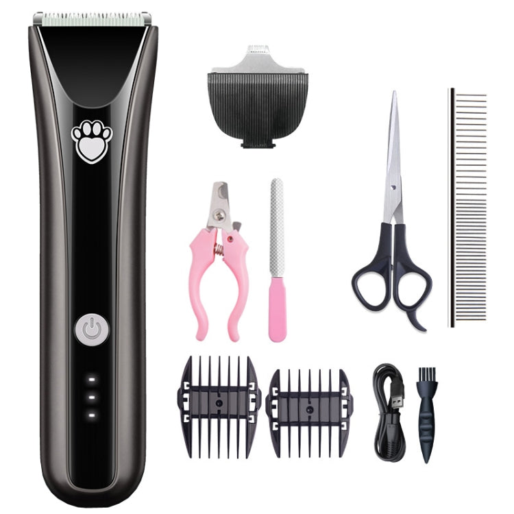 Waterproof Pet Shaver Dog Electric Hair Clipper, Specification: Package 5