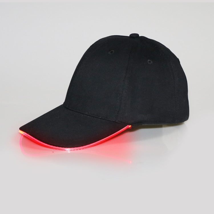 LED Luminous Hat Luminous Running Cotton Peaked Cap