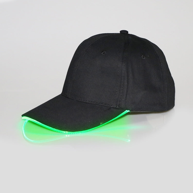 LED Luminous Hat Luminous Running Cotton Peaked Cap