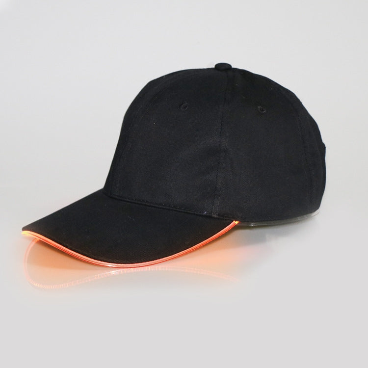 LED Luminous Hat Luminous Running Cotton Peaked Cap