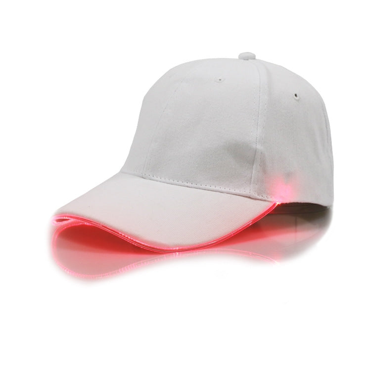 LED Luminous Hat Luminous Running Cotton Peaked Cap