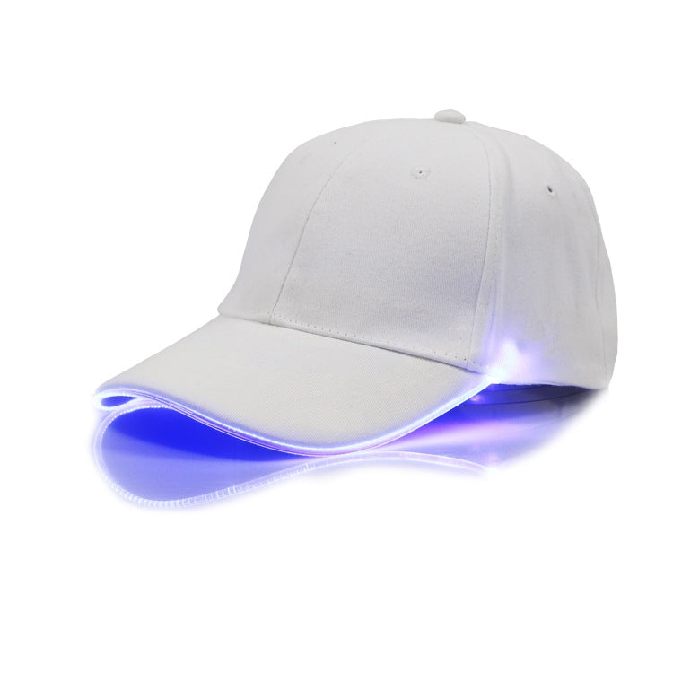 LED Luminous Hat Luminous Running Cotton Peaked Cap