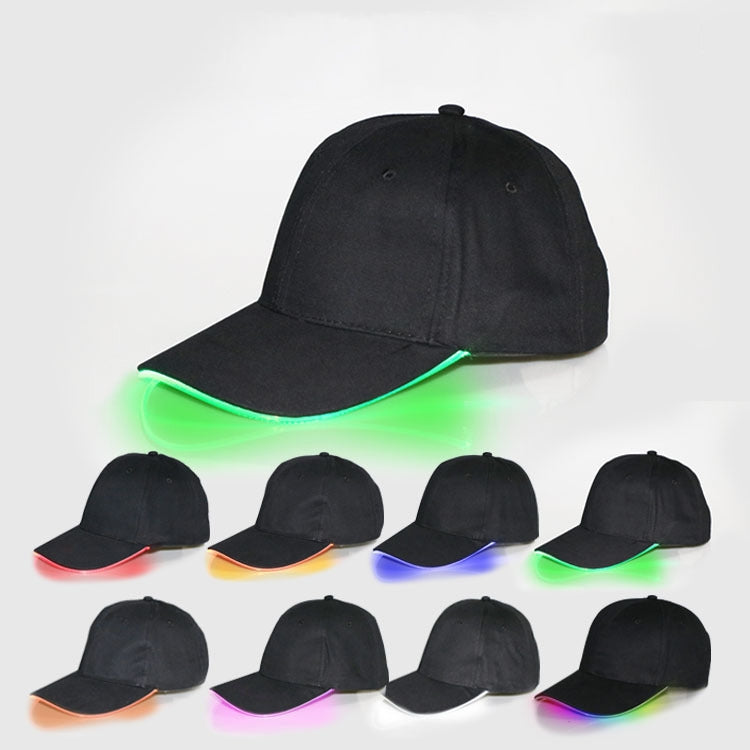 LED Luminous Hat Luminous Running Cotton Peaked Cap