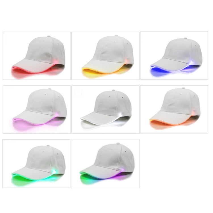 LED Luminous Hat Luminous Running Cotton Peaked Cap