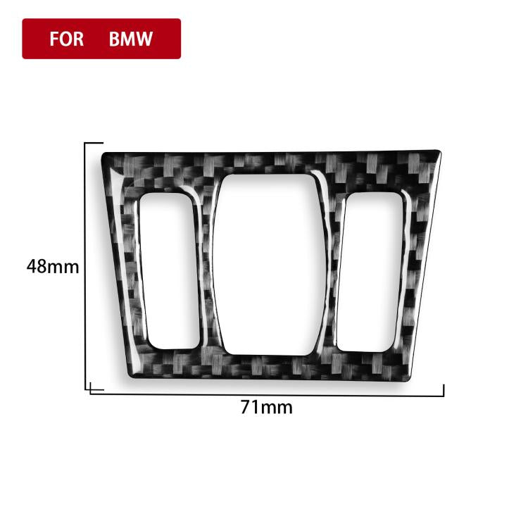 For BMW X1 F48/X2 F39 Central Air Outlet Knob Sticker - Black