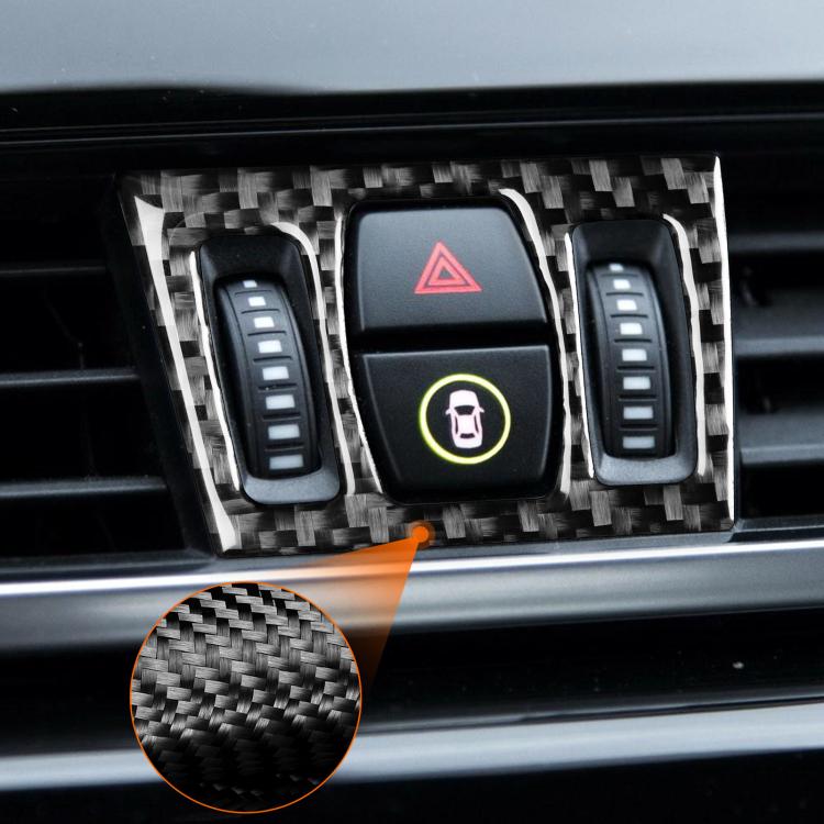 For BMW X1 F48/X2 F39 Central Air Outlet Knob Sticker - Black