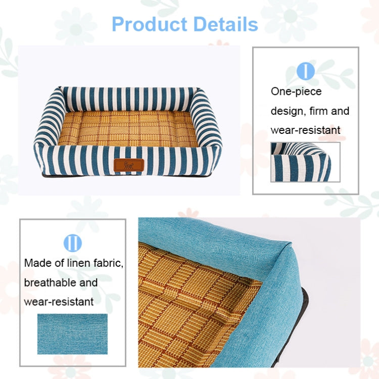 YD-XD03 Summer Pet Breathable Cooler Mat Pet Bed, Size: 50x40cm
