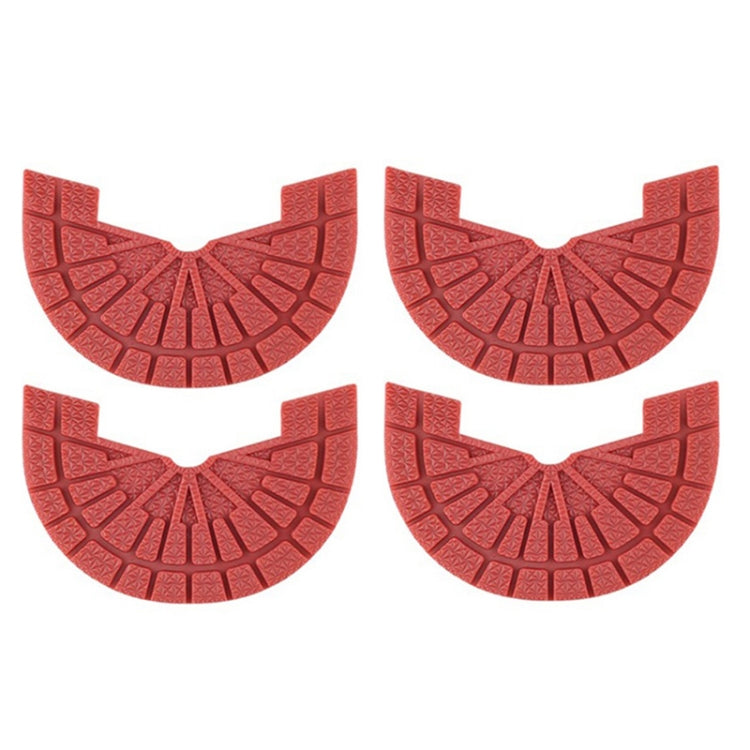 2 Pairs Thickened Rubber Sole Heel Wear-Resistant Non-Slip Patch, Size: