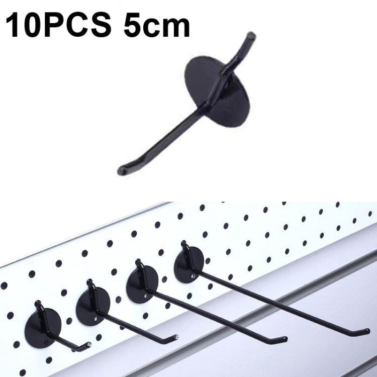 10 PCS Jewelry Accessories Display Orifice Plate Spray Hook, Length: 5cm
