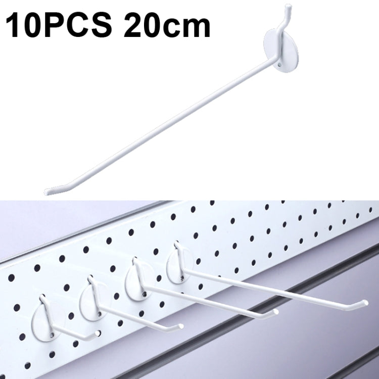 10 PCS Jewelry Accessories Display Orifice Plate Spray Hook, Length: 20cm