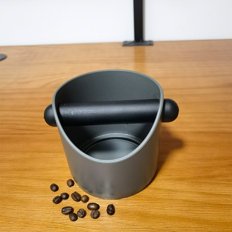 Coffee Knocking Grounds Bucket Waste Grounds Basin Grounds Box, Style:, Color: A Model (Healing Gray)