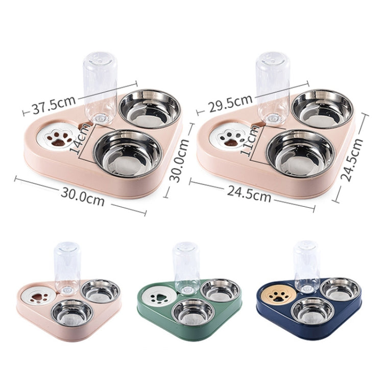 Dog Cat Triangle Automatic Drinking Water Bowl Pet Supplies, Size: Small
