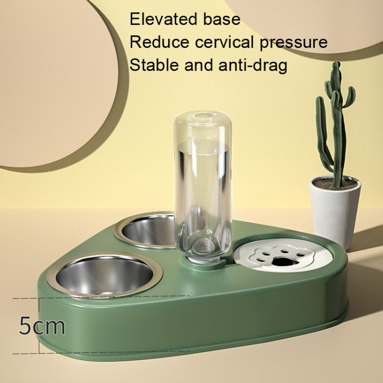 Dog Cat Triangle Automatic Drinking Water Bowl Pet Supplies, Size: Small