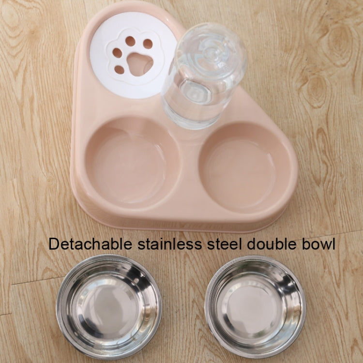 Dog Cat Triangle Automatic Drinking Water Bowl Pet Supplies, Size: Large