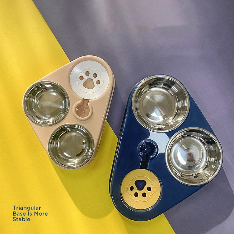 Dog Cat Triangle Automatic Drinking Water Bowl Pet Supplies, Size: Large