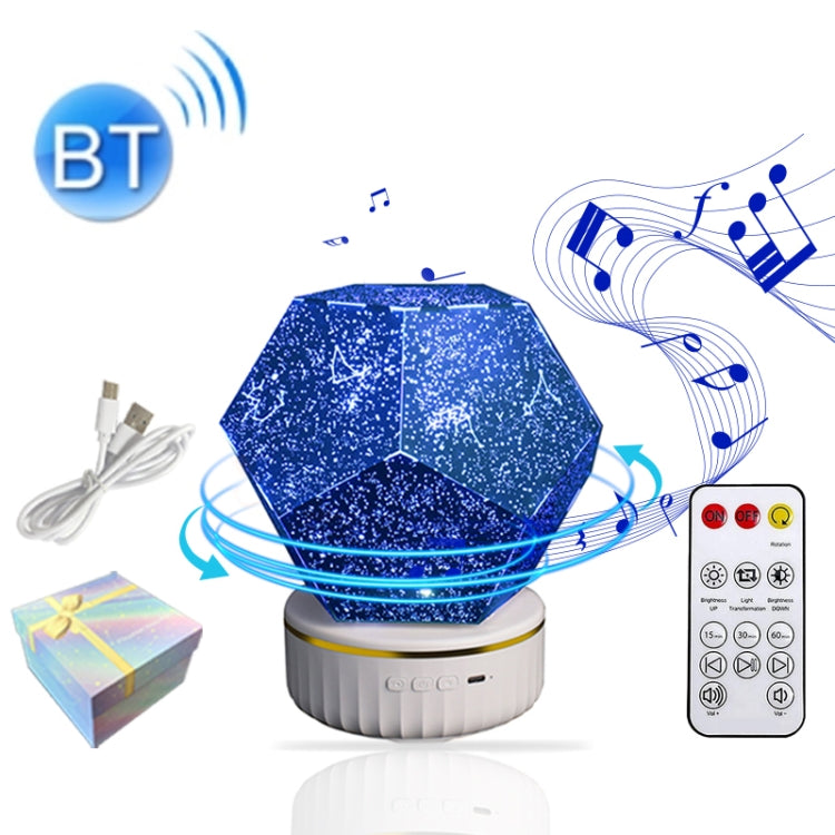 Upgraded Star Projection Lamp Romantic  Constellation Projector,Style: Bluetooth