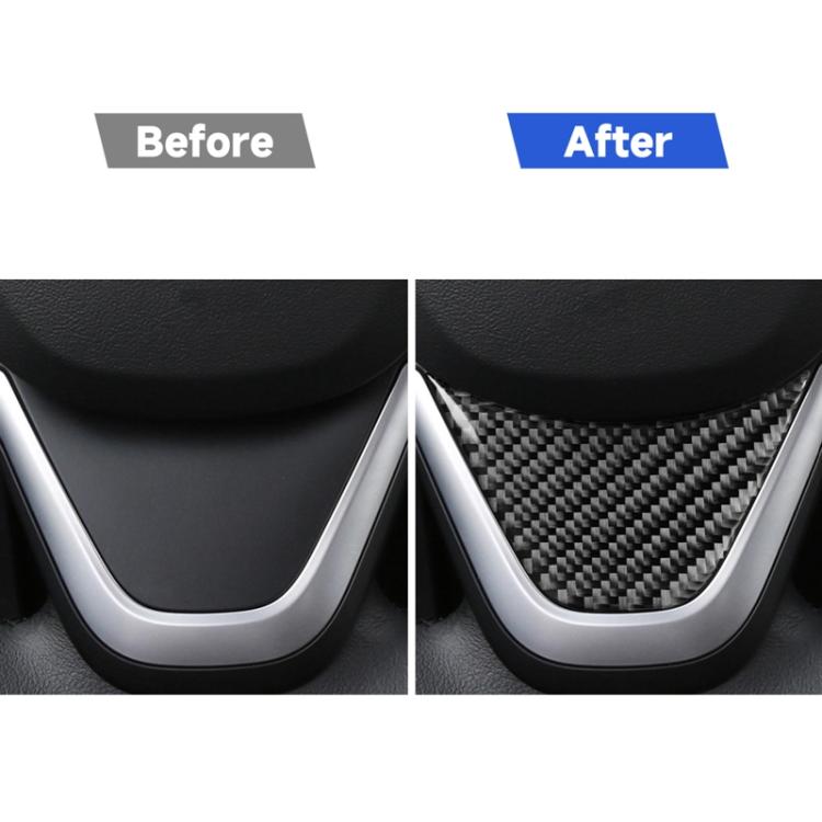 For BMW X1 F48/X2 F39 Steering Wheel Chin Sticker - Black