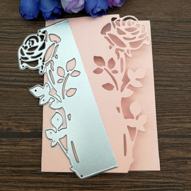 Rose Lace Cutting Knife Mold Metal Embossing DIY Knife Mold