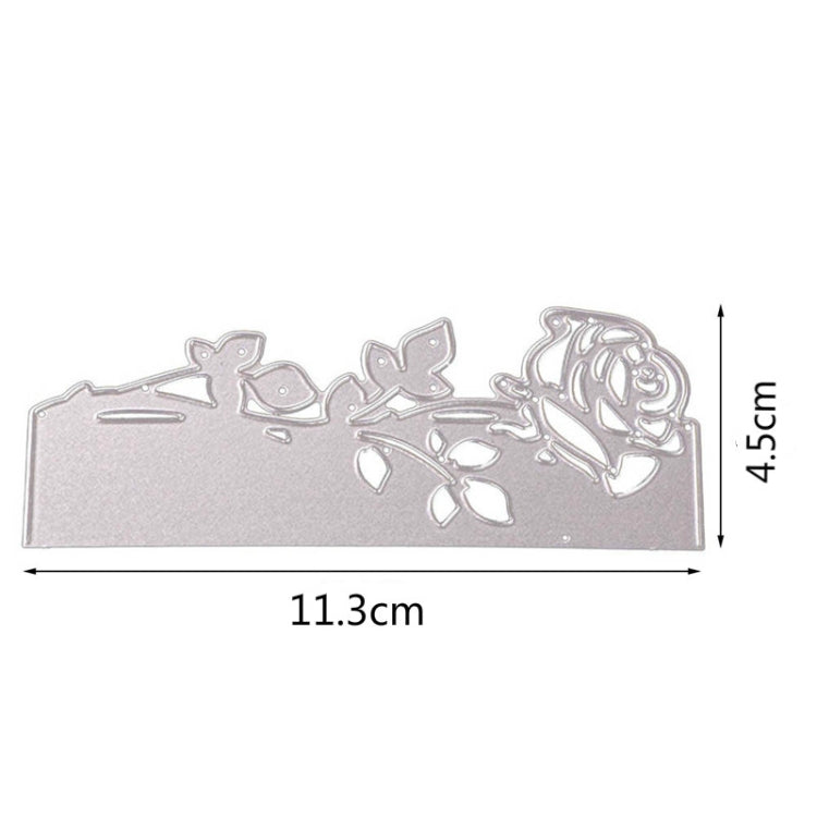Rose Lace Cutting Knife Mold Metal Embossing DIY Knife Mold
