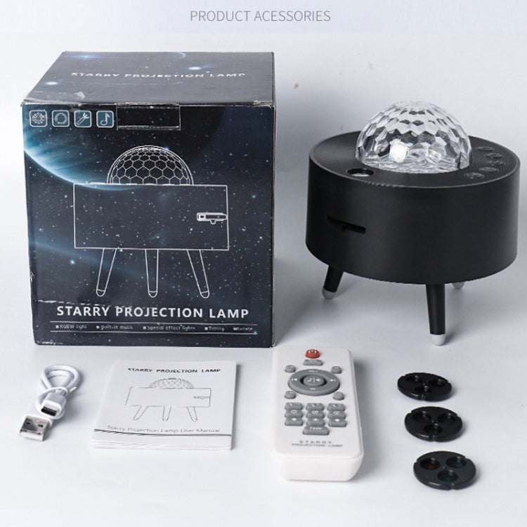 K-1080  LED Bluetooth Planetary Projector Lamp Galaxy Starry Sky Projector Lamp